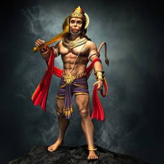 Hanuman angry wallpaper