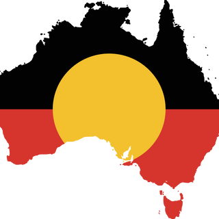Australian Aboriginal flag wallpaper
