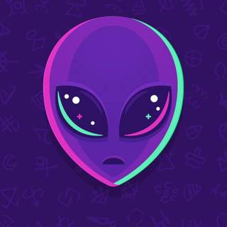 Cute aliens wallpaper