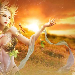 HD fantesy girls wallpaper