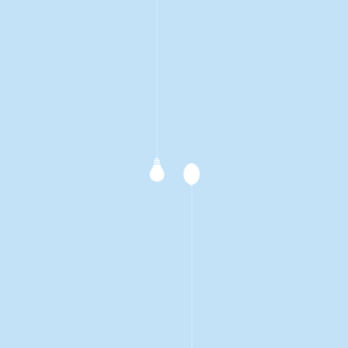 Minimalist blue wallpaper