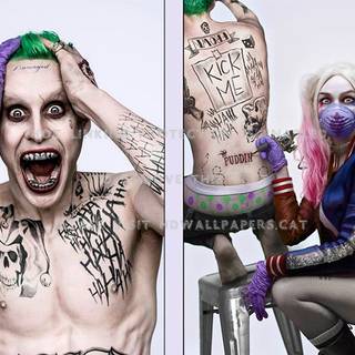 Joker and Harley Quinn desktop wallpaper