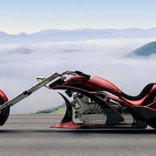 Bikes and cars wallpaper