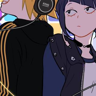 Denki Kaminari x Eijirou Kirishima wallpaper