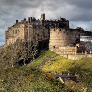Edinburgh castle wallpaper