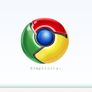 Google Chrome color wallpaper