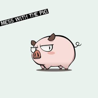 Funny pigs wallpaper