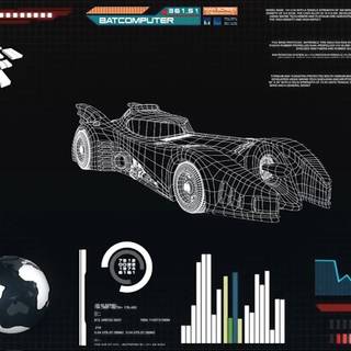 Batcomputer wallpaper