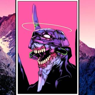 Evangelion iPhone wallpaper