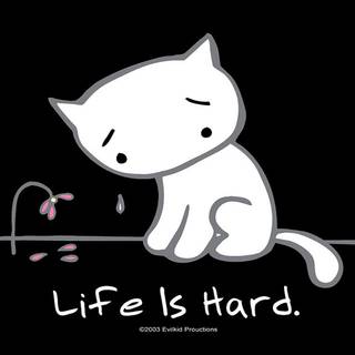 Sad life wallpaper