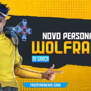 Wolfram in Free Fire wallpaper