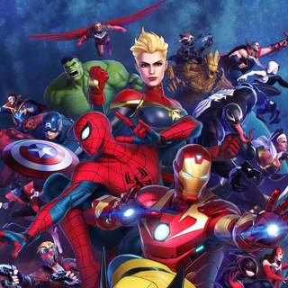 Marvel character wallpaper
