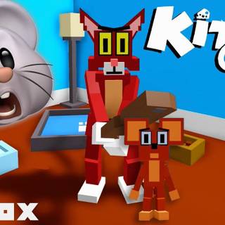 Hello Kitty Roblox wallpaper