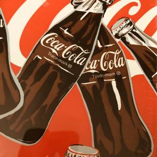 Coca Cola vintage logo wallpaper