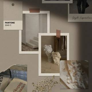 Light academia wallpaper