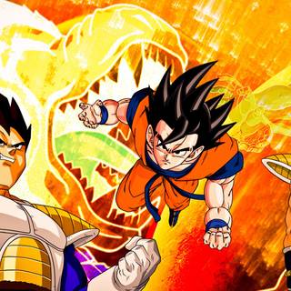 Saiyans wallpaper