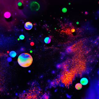 Colorful ball abstract HD wallpaper