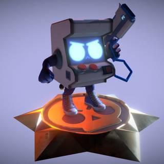 8 Bit Brawl Stars wallpaper