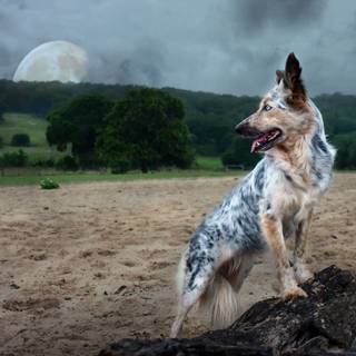 Australian Shepherd dogs wallpaper