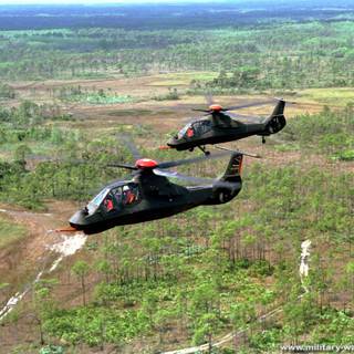 Stealth helicopter wallpaper