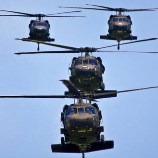 Stealth helicopter wallpaper