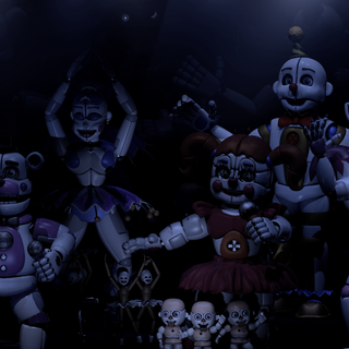 FNAF games wallpaper
