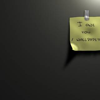 Hand notes wallpaper