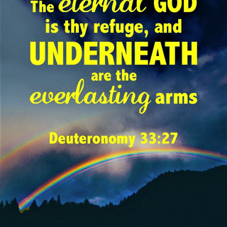 Deuteronomy 33:27 wallpaper