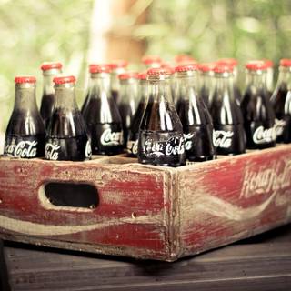Coke Cola vintage wallpaper