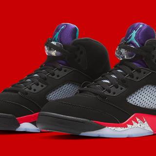 Nike Air Jordan retro 5 wallpaper