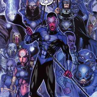 Indigo Lantern Corps DC Comics wallpaper