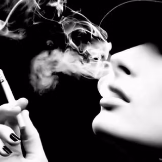 Boy smoking wallpaper