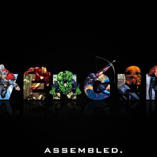 PC Marvel minimalist wallpaper