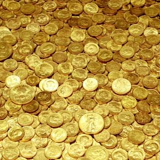 Gold money wallpaper