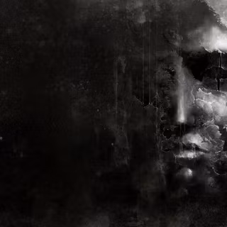 Black face wallpaper