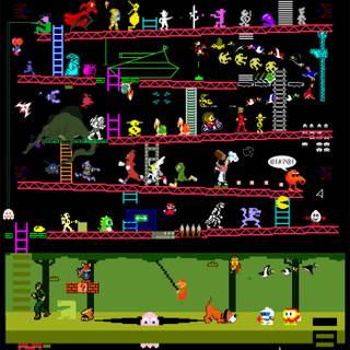 Vintage arcade 4k wallpaper