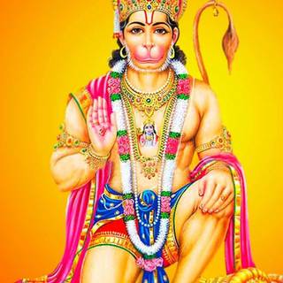 Hanuman face wallpaper