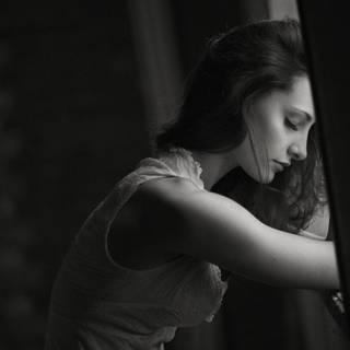 Sad girl Tumblr wallpaper