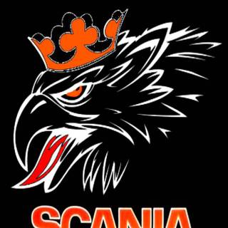 Scania logo wallpaper