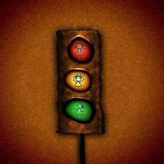 Traffic light wallpaper