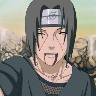 Itachi smiling wallpaper
