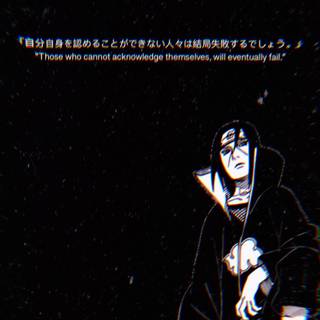 Itachi smiling wallpaper
