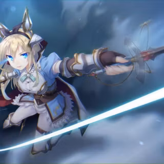 Anime girls fighting wallpaper