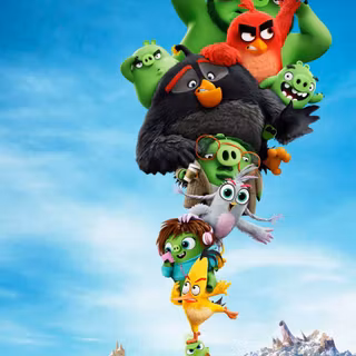 Angry Birds 4k wallpaper