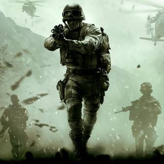 Call of Duty Ghosts Apache helicopter wallpaper
