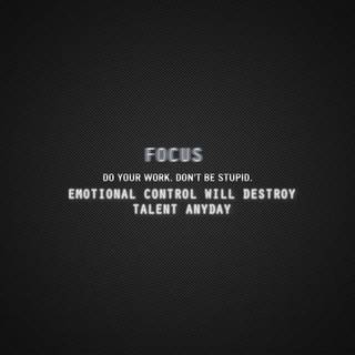 Control your emotions wallpaper