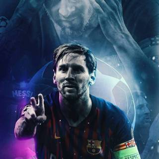 Messi UCL wallpaper