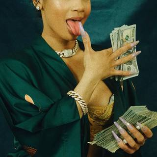 Saweetie Tap In wallpaper