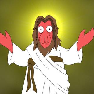 Dr Zoidberg minimalist wallpaper