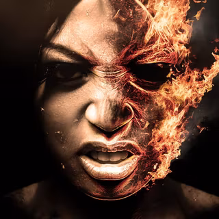 Horror face wallpaper